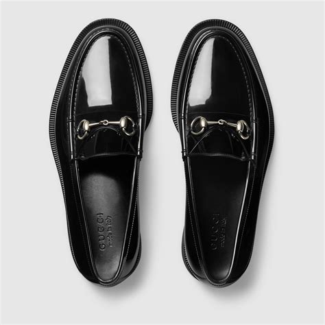 gucci rubber moccasin with horsebit|gucci loafers for sale.